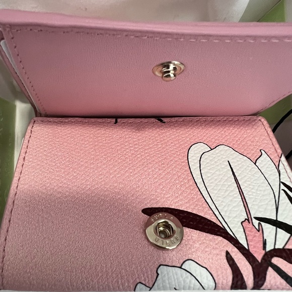 BRAND NEW Furla RARE & RETIRED Limited Edition Fold Wallet Floral Pink Leather! - Picture 11 of 11